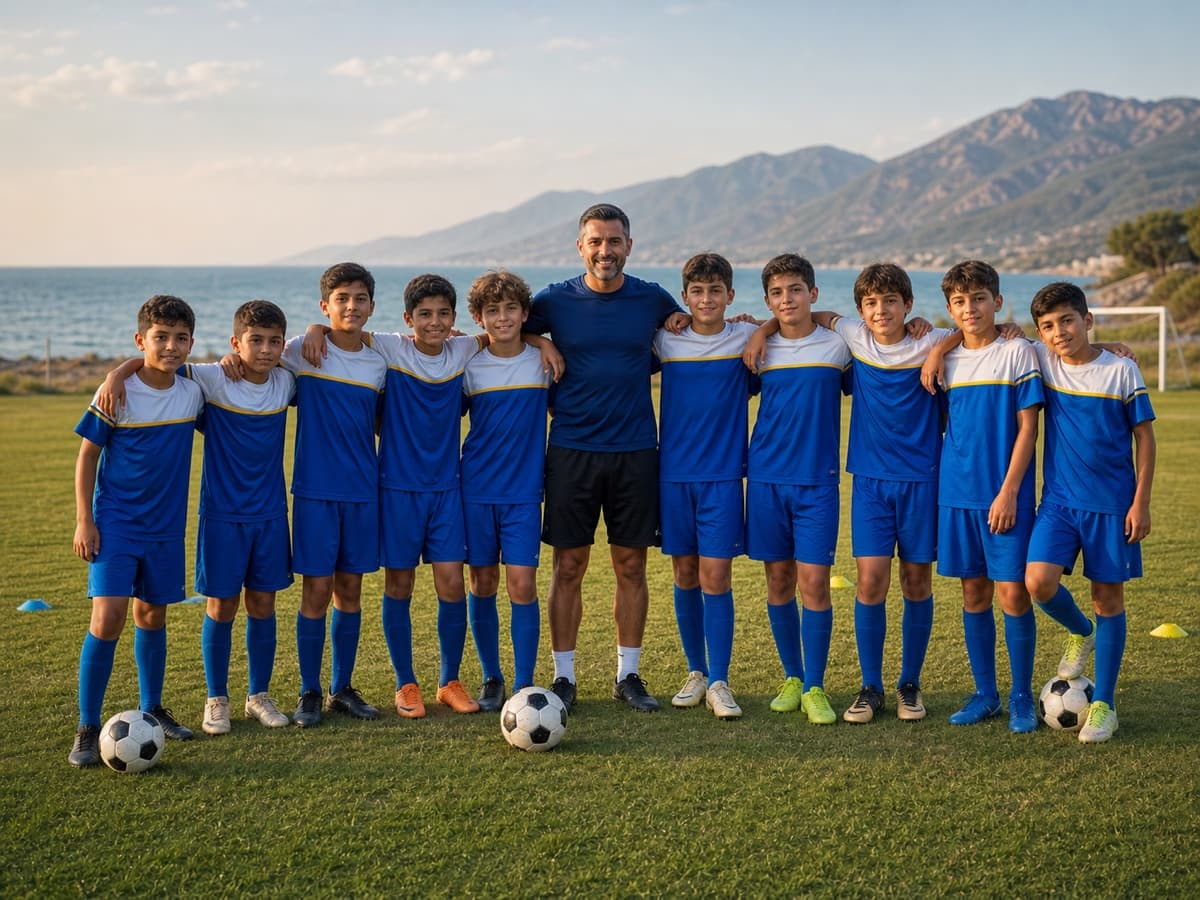 U13 yaş grubunu temsil eden genç futbol takımı