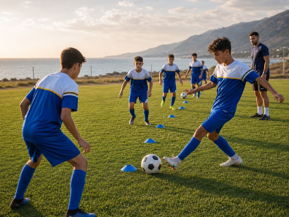 U14 yaş grubunu temsil eden genç futbol takımı